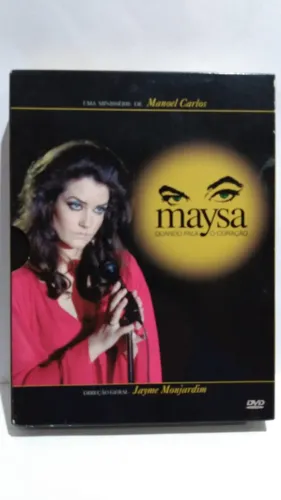 DVD box Maysa quando fala o coração dvd de música brasileira MPB.