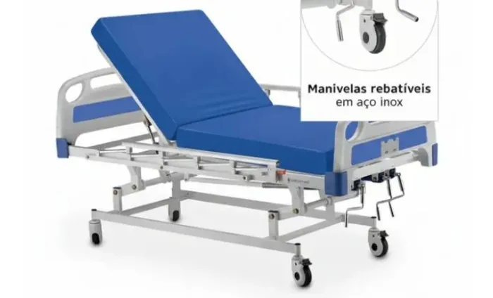 Cama tipo hospitalar nova pouco usada
