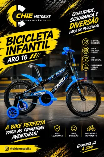 Bicicleta infantil aro 16