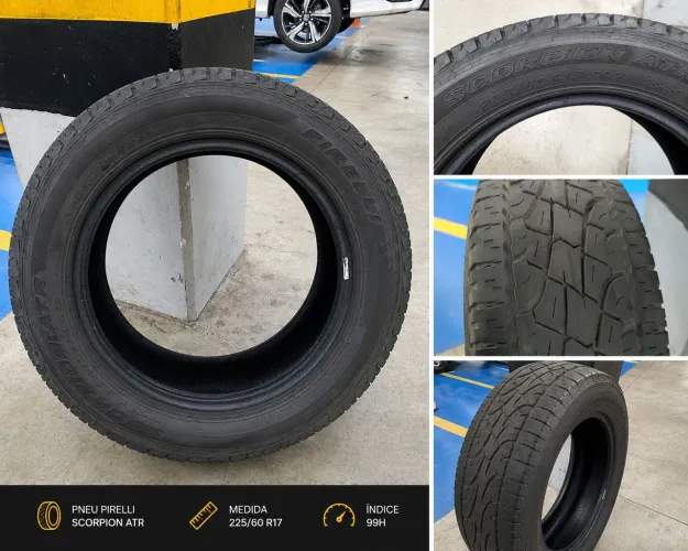 Pneu Scorpion Pirelli 225/60 R17
