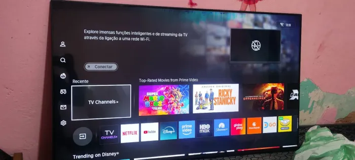 Tv 50 polegadas Toshiba com defeito