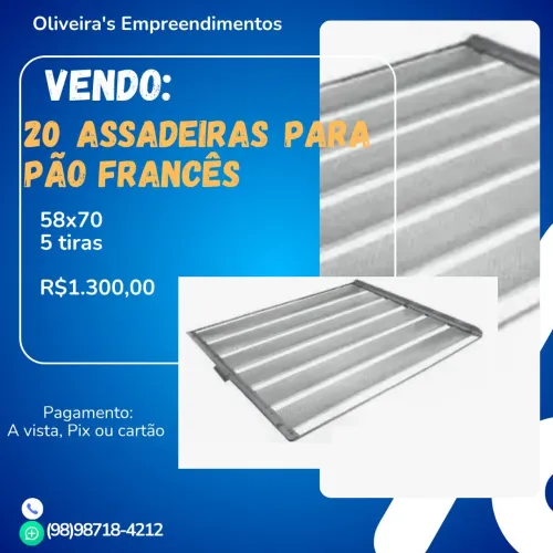 Assadeira para Pão Francês 
