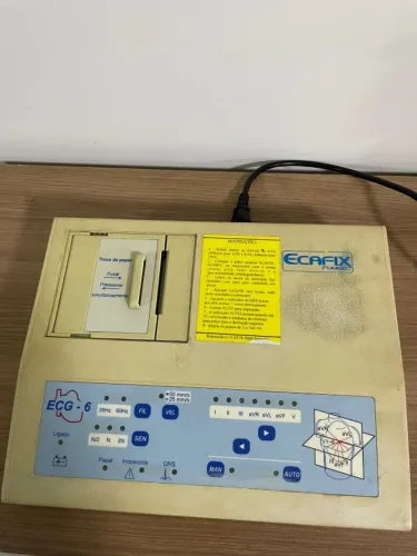 Eletrocardiógrafo Ecafix ECG6 ( Retirada de peças )