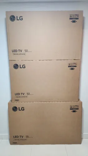 TV LG 50 Nova Lacrada Nota fiscal e garantia de fábrica