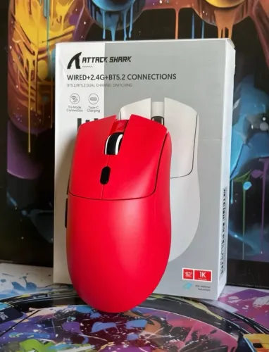 MOUSE SEM FIO ATACK SHARK R1