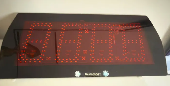 Painel eletrônico de senha