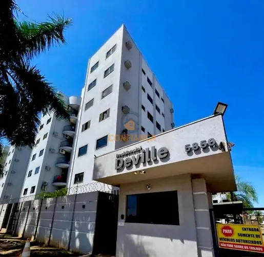 Condomínio Residencial Deville - Apartamento semi-mobiliado, 2 quartos, 4º andar e apto a