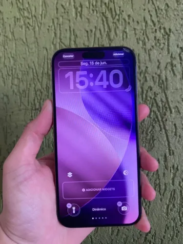 iPhone 16 pro Max 256 bb titânio sem marca de uso