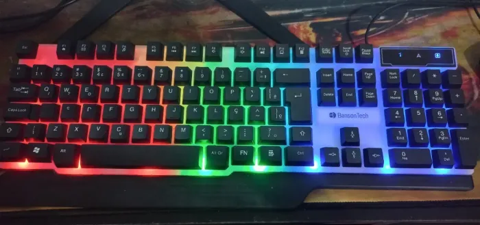 TECLADO FUNCIONANDO TUDO