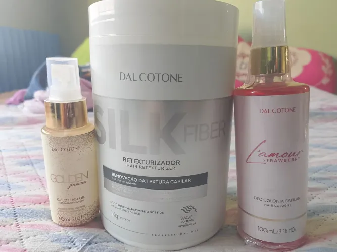BOTOX,perfume de cabelo e óleo da dalcotone