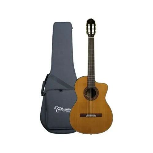 Violão Takamine EC132SC N & CT4BII c/ Semi-Case