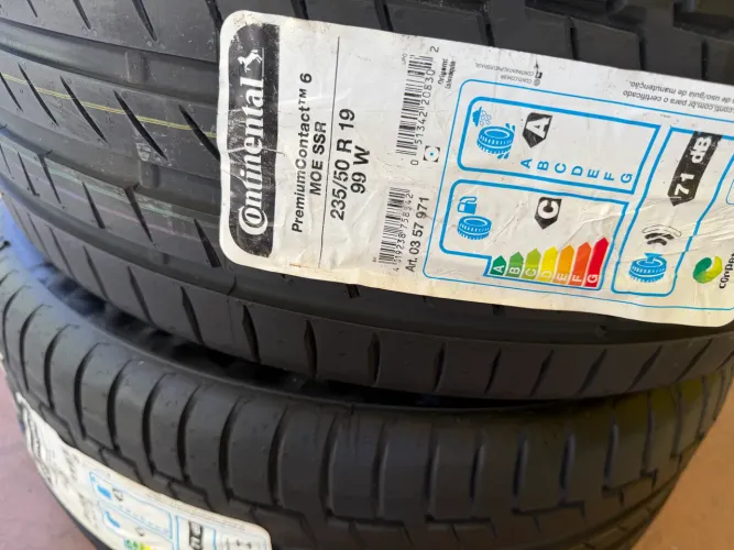 Par de pneus 235/50/19 W  SSR run flat  