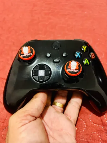 Controle série x/s Xbox one especial black piano analógico sensor hall profissional 