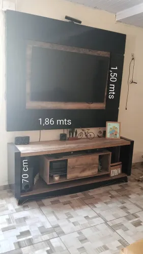 Painel de Tv e Rack