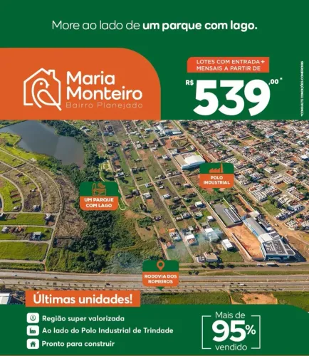 Loteamento Maria Monteiro ( Trindade Goiás)