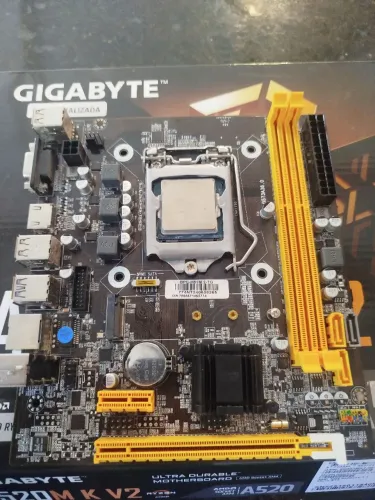 Vendo placa mãe h81 mais processador Intel core i7 4770