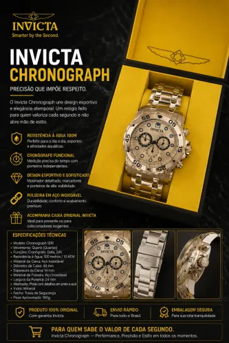 Relógio Invicta Chronograph