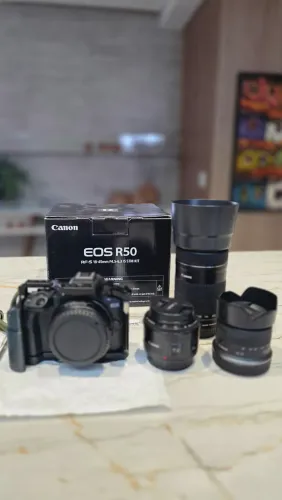 Canon R50 - Kit Completo