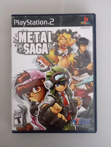 Metal Saga - Jogo Original PS2.