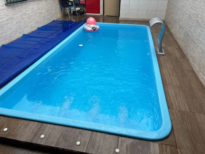 Piscina 5.00x2.50 instalada