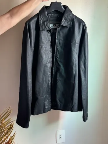Jaqueta de Couro Masculina