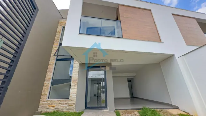 Casa Geminada para Venda em Betim, Guarujá Mansões, 3 dormitórios, 1 suíte, 3 banheiros, 2