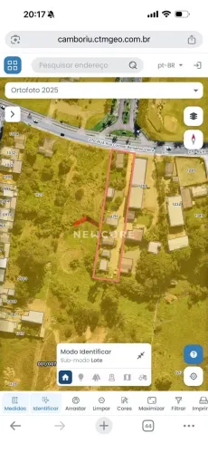 Lote em Rua Leopoldo Leite - Centro - Camboriú/SC