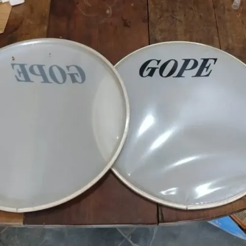 2 Peles leitosas 18 polegadas GOPE