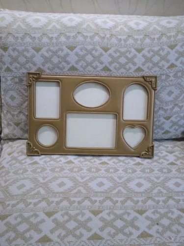 Porta retrato dorado