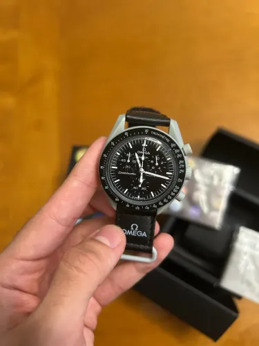 Relógio Omega x Swatch Mission To The Moon