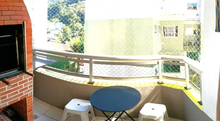 Temporada Apto/2Dorm/Casal/1Ar/Varanda Gourmet/Lazer Piscina/Churrasq/Praia Grande-Ubatuba