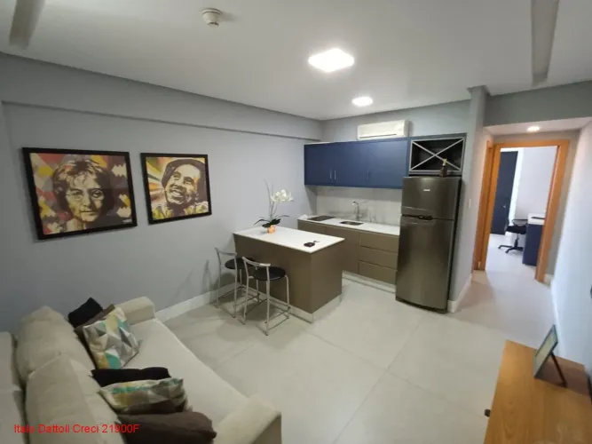 Excelente Flat, 1 quarto, Bem localizado, Com serviço de Camareira, Rio Vermelho, Salvador