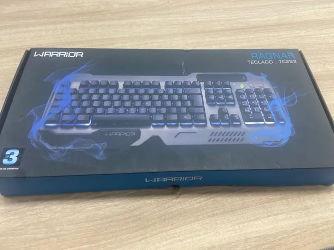 Teclado warrior ragnar tc222