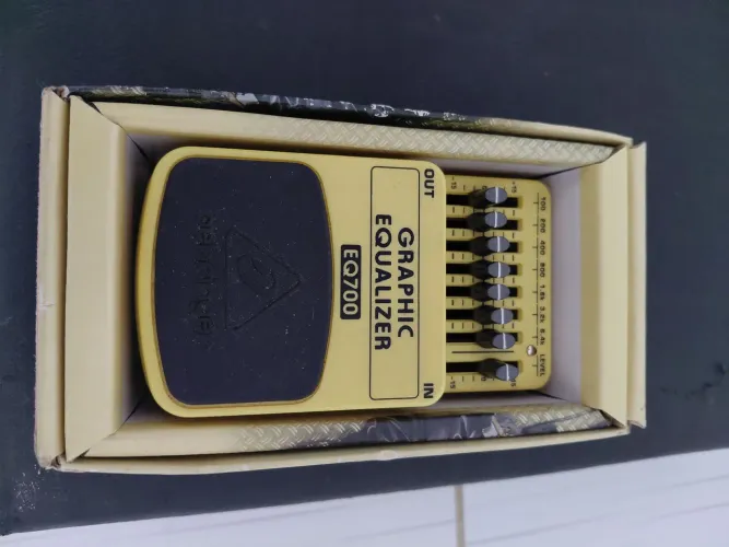 Pedal de equalizador para guitarra 