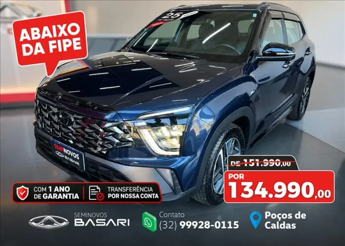 Hyundai Creta N Line 1.0 TB 12V Flex Aut. 2025