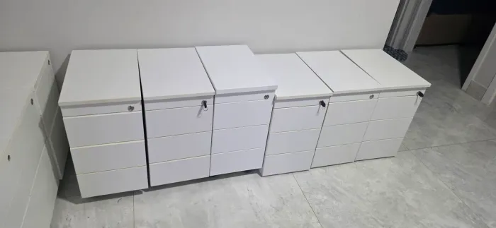 Gaveteiro para escritório kit 10 unidades