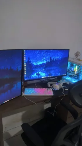 Processador R7 5700x3D + placa mae B450m gigabyte