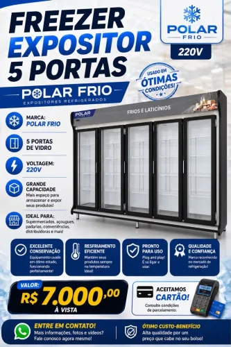 Frizer expositor