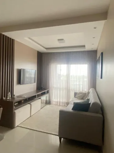 Apartamento 74 m², pronto para morar, com suíte e móveis planejados - Res. Perdigão