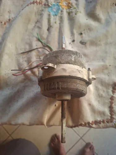 Motor do ventilador