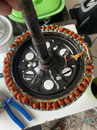 Rebobinamento motor Scooter elétrica 