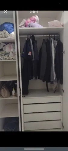 Guarda roupa casal MDF 5 portas
