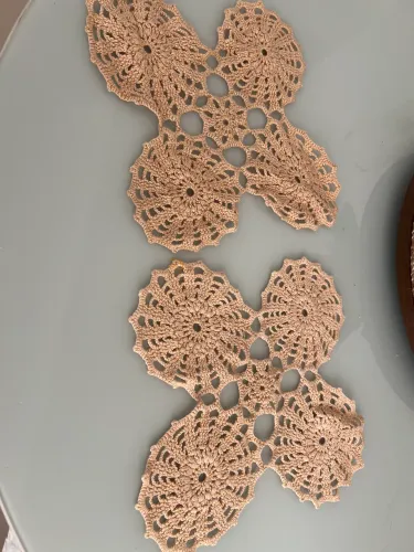 Toalhinhas de crochê antiga 