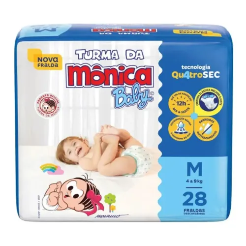 Fralda M turma da Monica