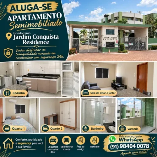 Apto Semimobiliado em Paragominas