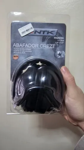 Abafador de Ruído Esportivo NTK Cretz - Aceito cartão e entrego