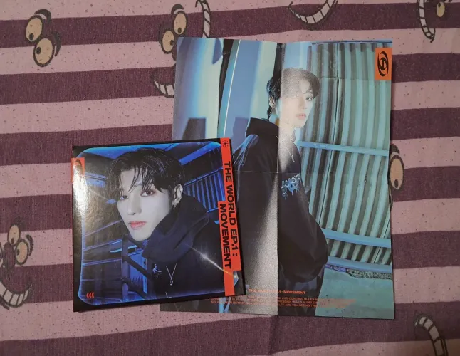 digipack ateez, the world movement - wooyoung