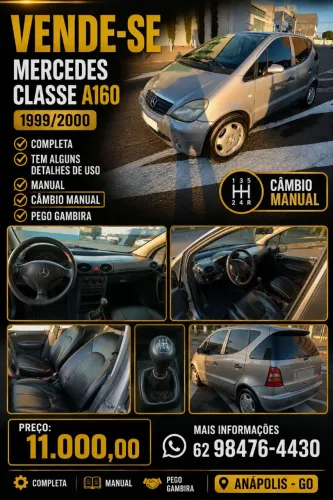 Mercedes-Benz Classe A 160 Elegance Mec. 2000