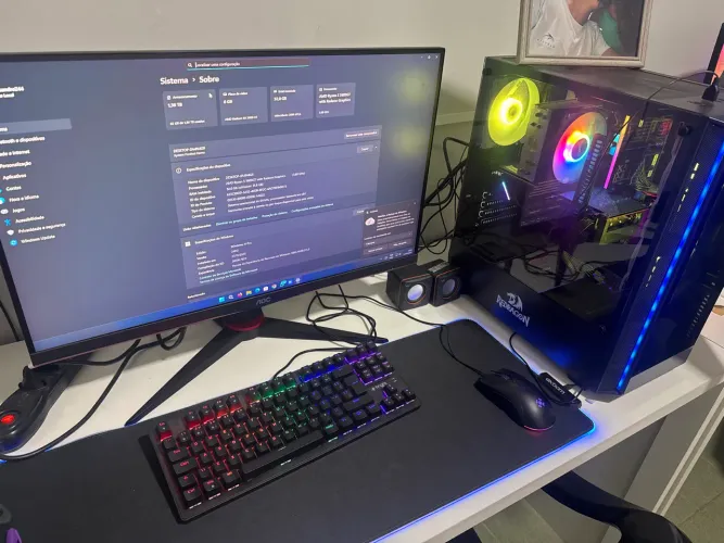 Pc gamer 32GB ram ddr4 1,5 tb de ssd, ryzen 5 5600gt