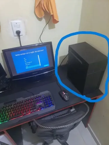  PC Básico Intel G870 | 4GB RAM | HD 160GB | Windows 10 | Ideal p/ Estudo e Uso Diário
